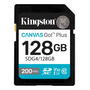 Kingston Tarjeta De Memoria Sd 128gb, Canvas Go Plus Gen4