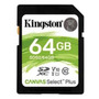 Tarjeta Sd Kingston 64 Gb Verde